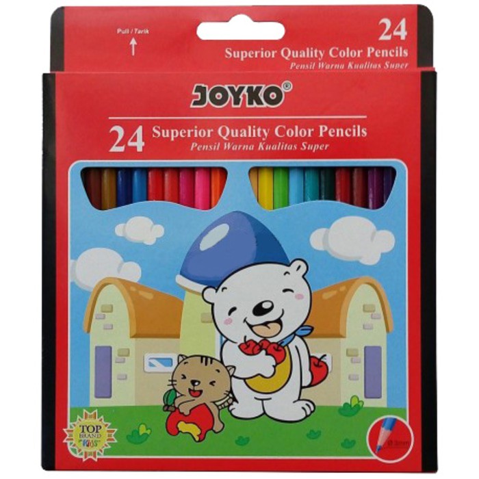 

Pensil Warna Joyko Panjang 24 Warna