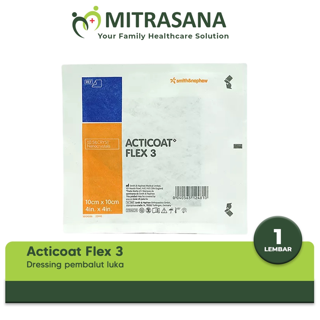 Jual Acticoat ukuran 10 x 10 cm / 10 x 20 cm Dressing Untuk Luka Absorben Shopee Indonesia