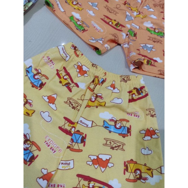 Celana Pendek Bayi dan Anak Halus SNI Zoko Motif Print