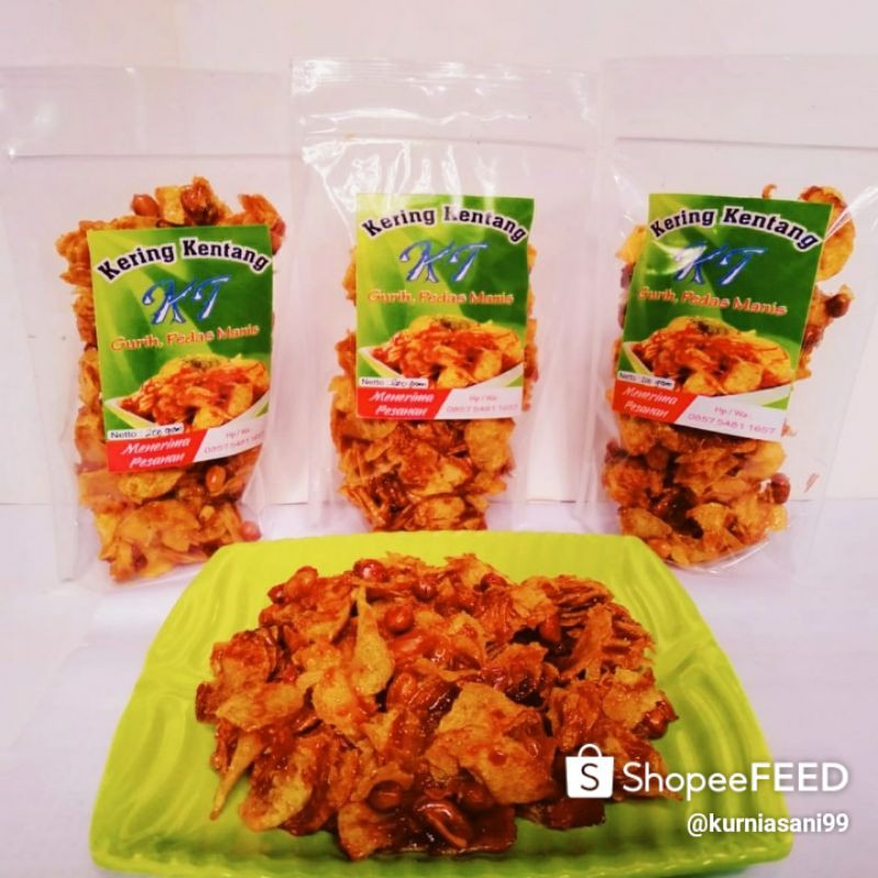 

kering kentang kacang pedas manis