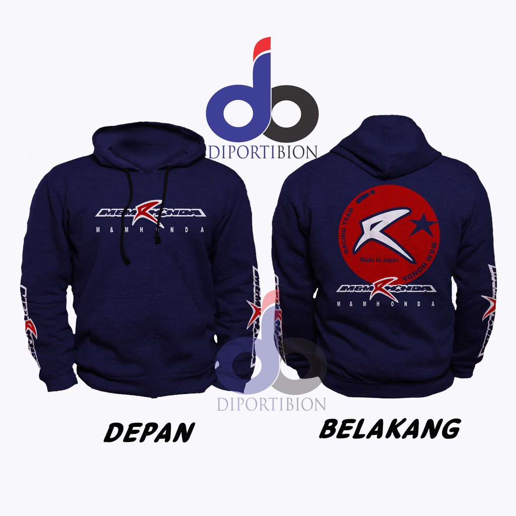 HOODIE JUMPER M&M HONDA / TEAM RACING M & M HONDA HOODIE JUMPER