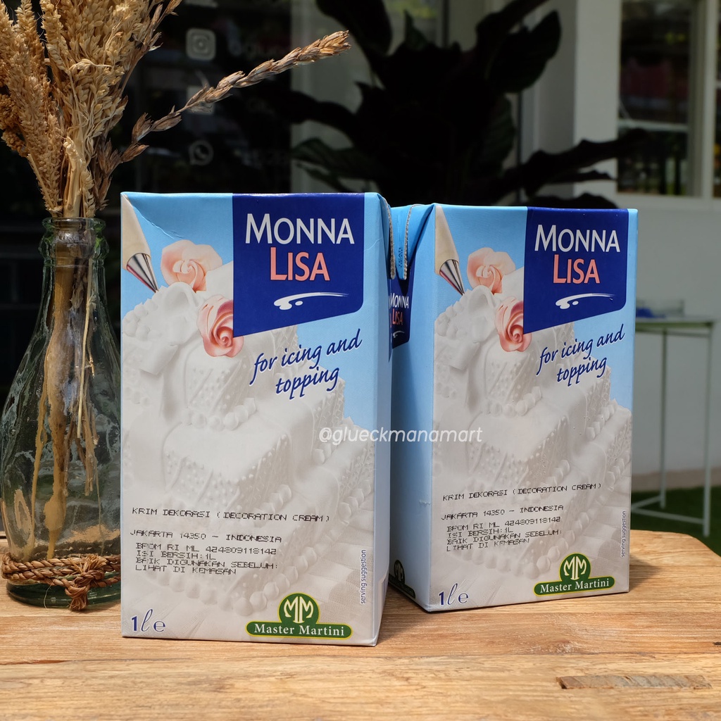 

Master Gourmet Monnalisa Cream / Krim Dekorasi 1Lt