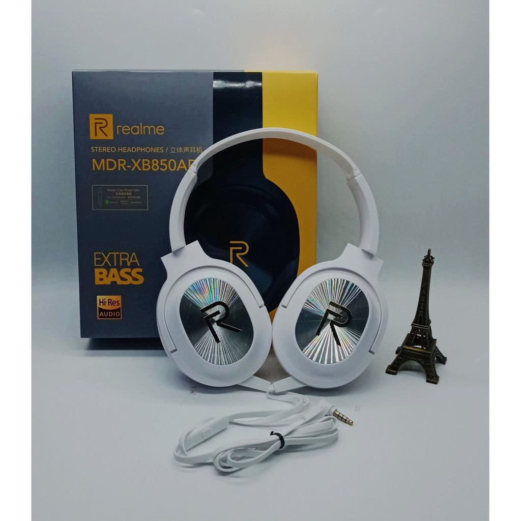 Headphone Realme Stereo Mdr-Xb850 Extra Bass