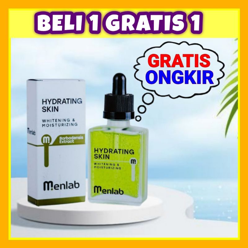 Menlab Hydrating Skin Serum Pria Mencerahkan Dan Bikin Glowing / SERUM MENLAB HYDRATING SKIN / MENLA