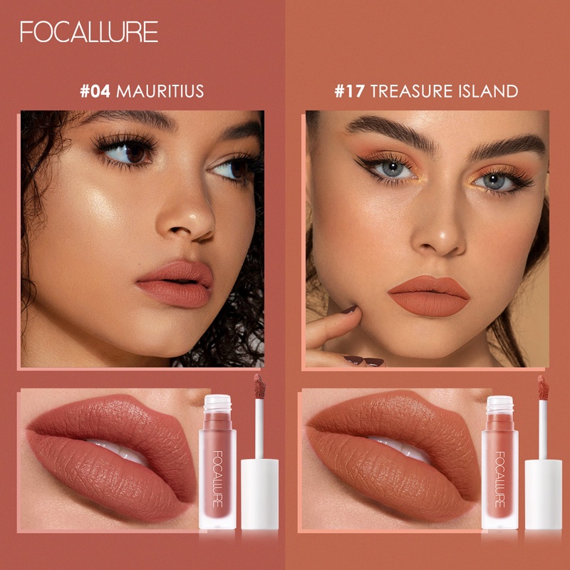 FOCALLURE StayMax Lipstik Tahan Iama Anti Air Lip gloss