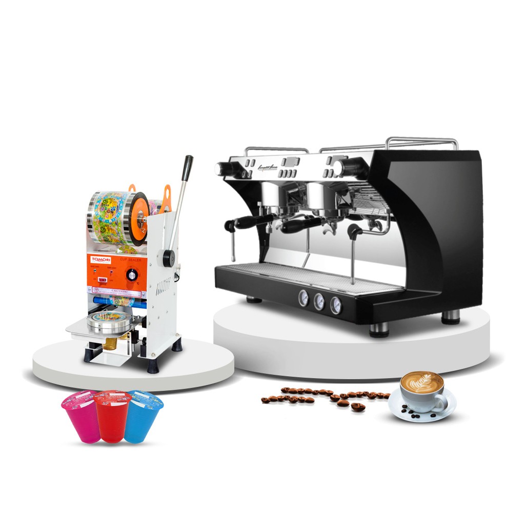 Paket Mesin Kopi Espresso Machine Cup - 67