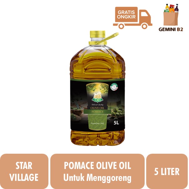 

Star Village Pomace Oil / Minyak Zaitun 5L Produk Italy
