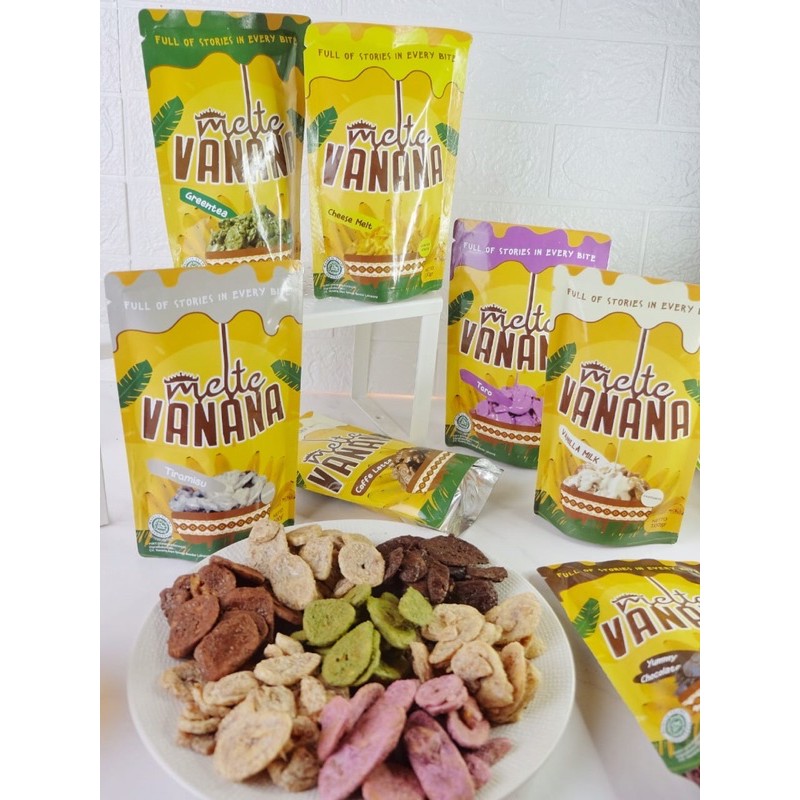 

[PROMO!!] Vanana Keripik Pisang 100gram - Keripik pisang cemilan nikmat vanana coklat milk