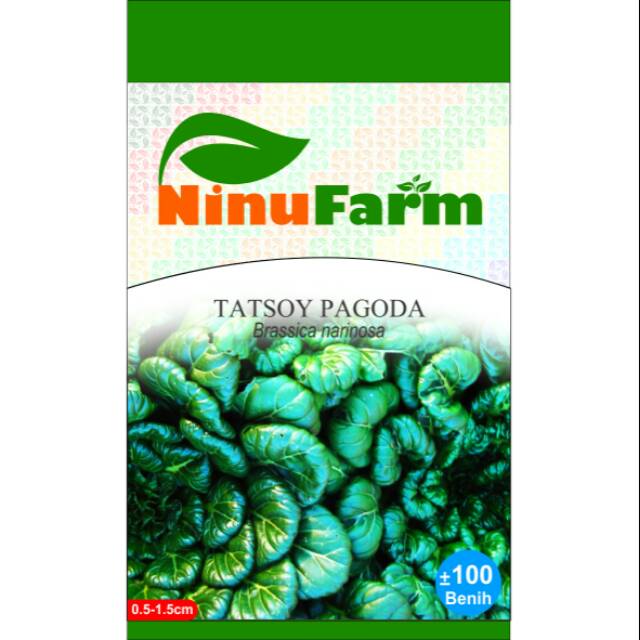 Benih Ninufarm Tatsoy Pagoda 100 Seeds