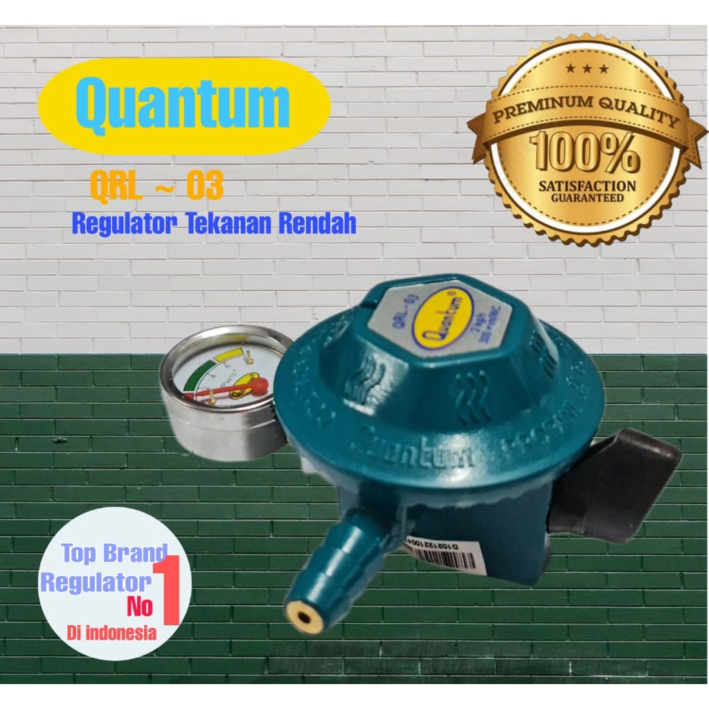 QUANTUM REGULATOR GAS QUANTUM METER / QUANTUM QRL03 REGULATOR GAS LPG