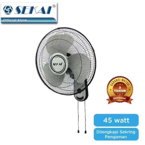 Kipas angin SEKAI Wall Fan Dinding WFN-1626 16 Inch