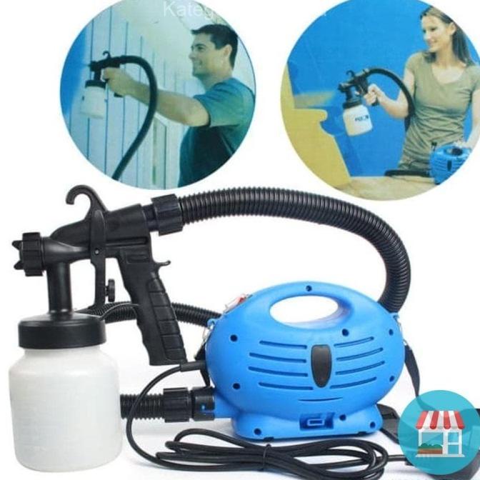 Kompresor Cat Mini Listrik Alat Spray Automatic Gun