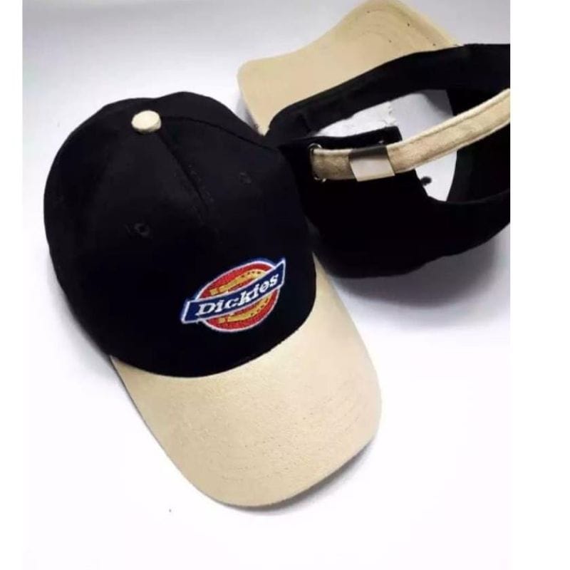 Topi baseball dickies kombinasi/topi baseball pria wanita terbaru/topi distro keren bisa bayar di tempat