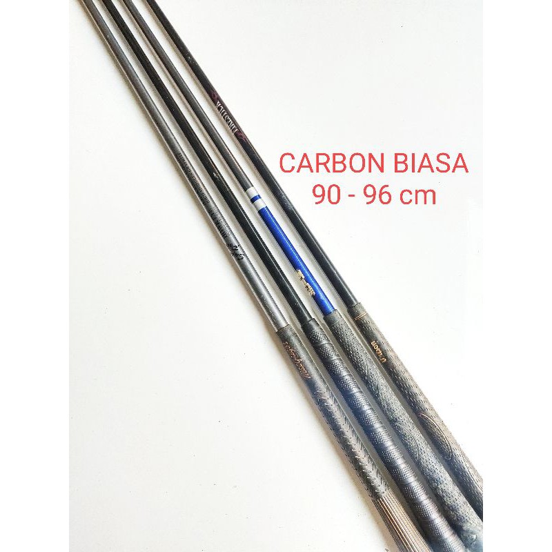 Gagang Stik Golf CARBON BIASA  90 - 96 cm untuk Joran Pancing Kolam Besutan