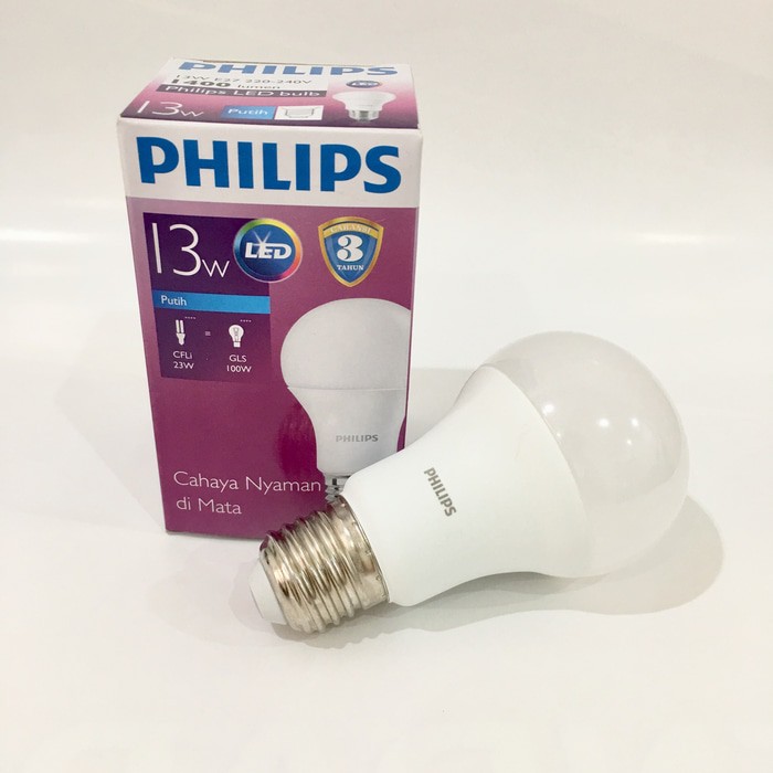Bohlam Philips LED 13 W / 13 Watt