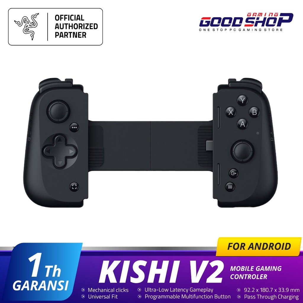 Razer Kishi V2 for Android - Universal Mobile Gaming Controller