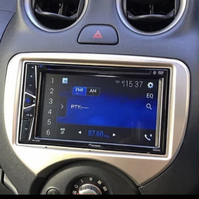 FRAME TV MOBIL HEAD UNIT NISSAN MARCH
