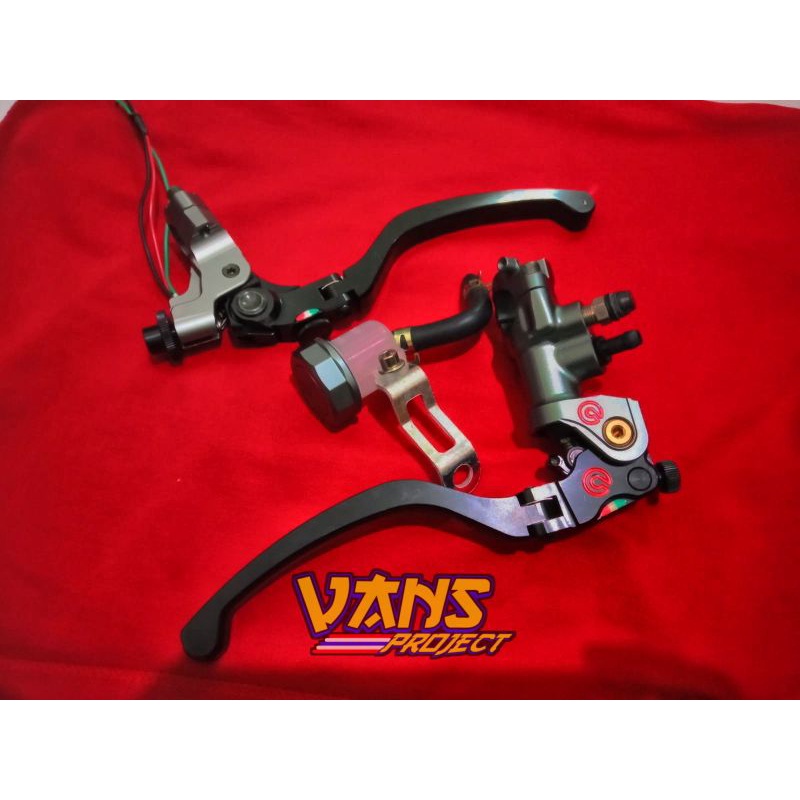 Master rem Brembo GP CNC copy ori mirip thailand finishing rapih Grade aaa pnp ninja 150 250 wave fi