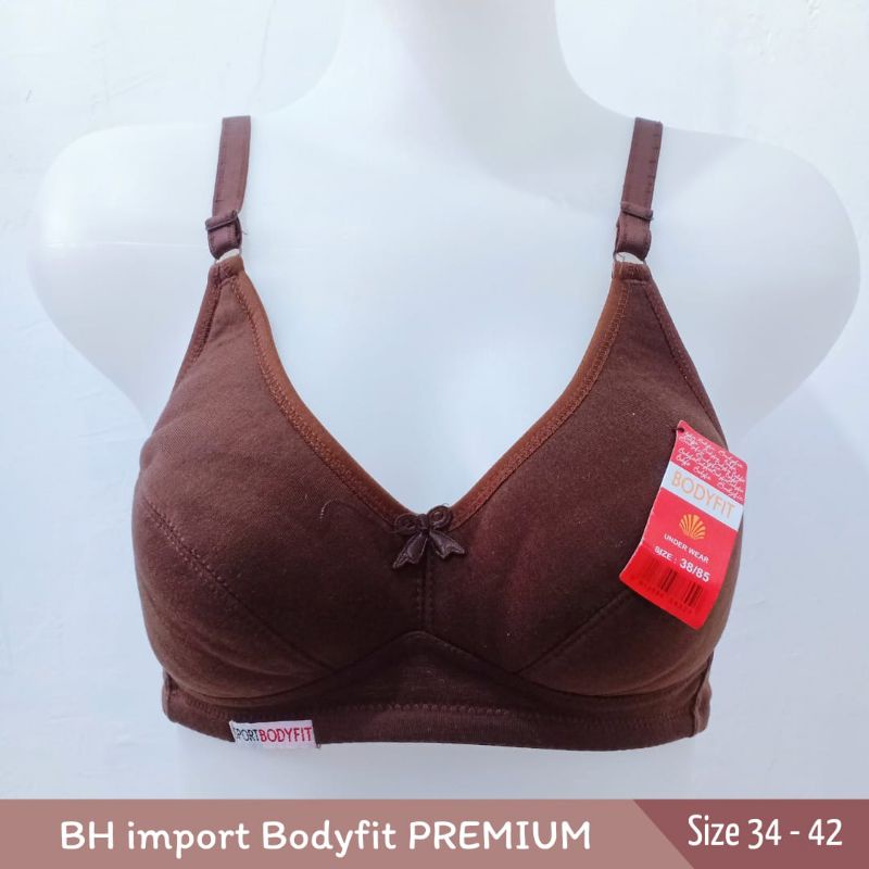 Termurah - Bodyfit Bra Wanita/Sport Bra/Bh Bodifit Tanpa Kawat Size 34-42 Bahan Premium Harga Murah