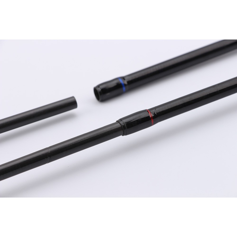 (MAINANKYU) Kabinwang Joran Pancing Carbon Fiber 2 Segments 2.4M - Blue