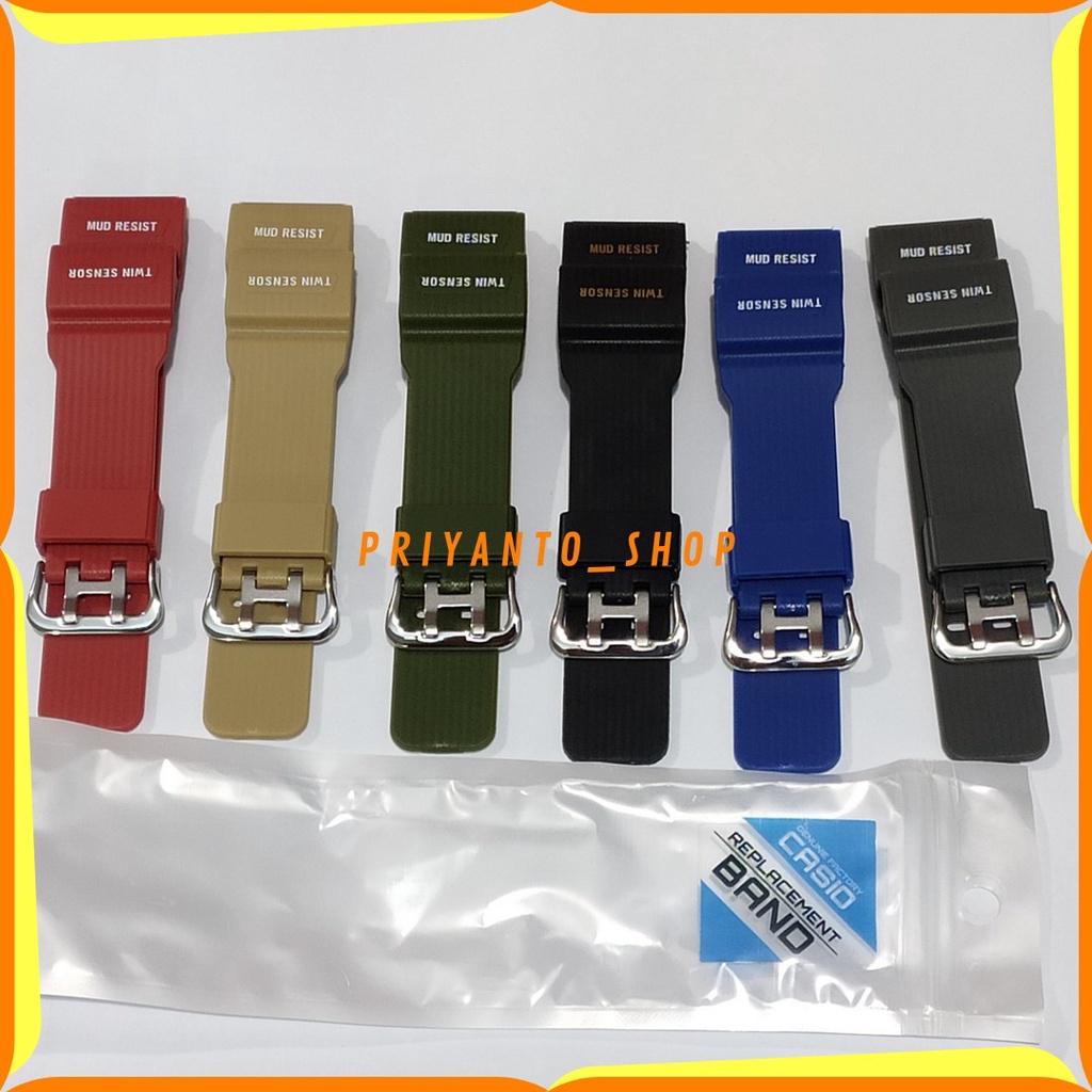 Strap Casio G-Shock gg 1000 mudmaster Tali Jam Gshock gg 1000 Prwmium Rubber watch Bend GG1000