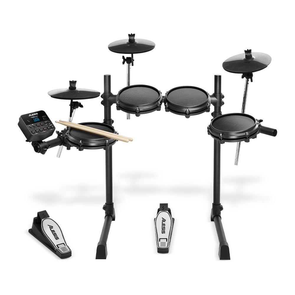 Alesis TURBO MESH KIT Seven-Piece Electronic Drum Kit with Mesh Heads