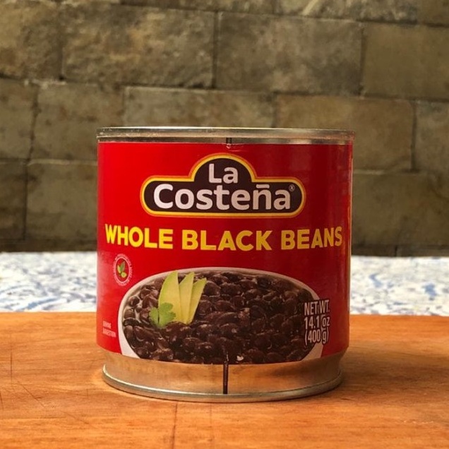 La Costena Whole Black Bean 400 gram