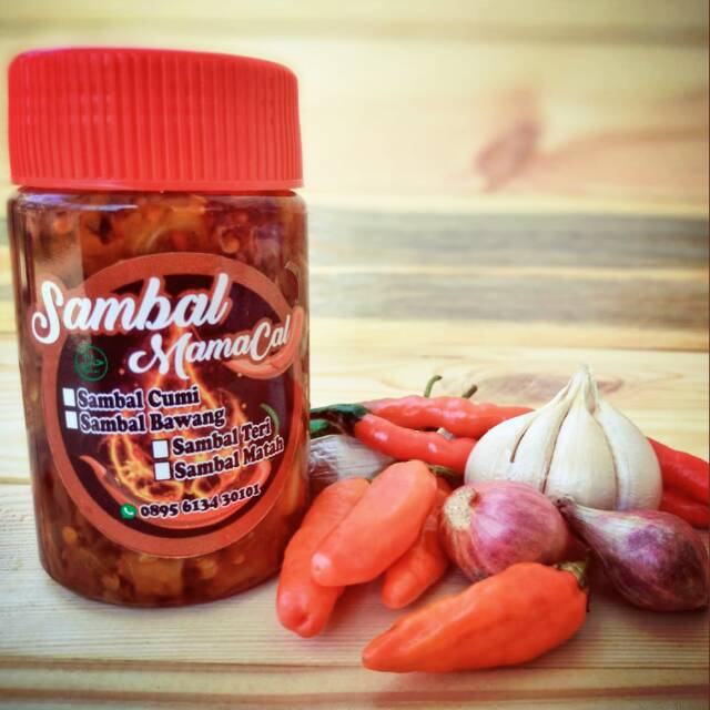 

Sambal Cumi, Sambal Teri, Sambal bawang MamaCal tanpa bahan pengawet