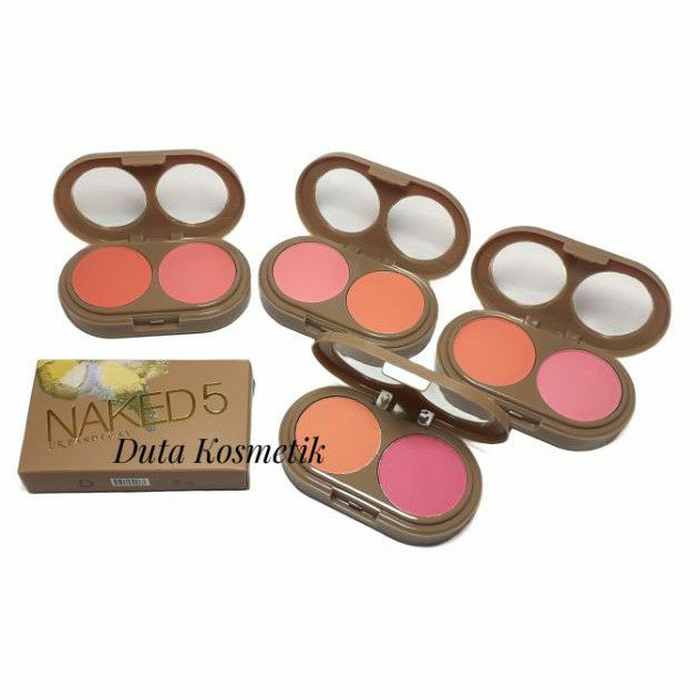 BLUSH ON NAKED5 2 WARNA