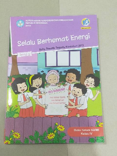 Buku Tematik SD Kelas 4 Tema 1,2,5 - TBS