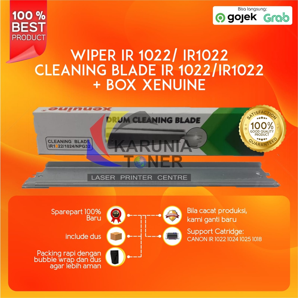 Xenuine WB Wiper Blade IR1022 IR1024 IR 1022 IR 1024 Drum Cleaning Blade + BOX