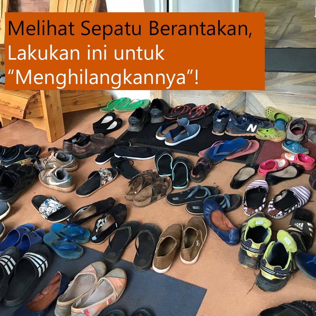 Rak Sepatu Serbaguna portable / Tempat penyimpanan Sepatu sandal Storage Organizer 4 Susun