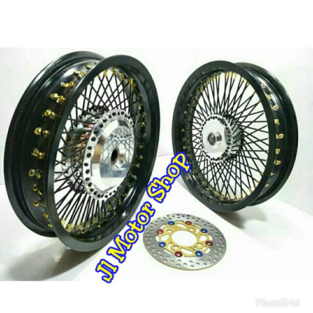 Sepaket Velg Jari2 Seribu All Matic Beat Scoopy Vario 110 125 150 Mio Xeon M3 Mio J Xride Fino Dll