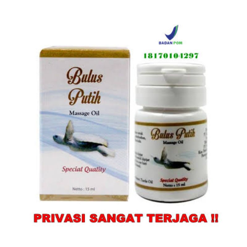 Minyak Bulus Putih Original