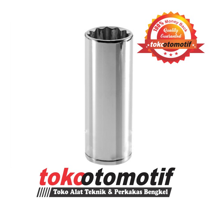 Mata Sok Panjang 12pt 3/8" 14mm / Mata Kunci Sock Sok Socket