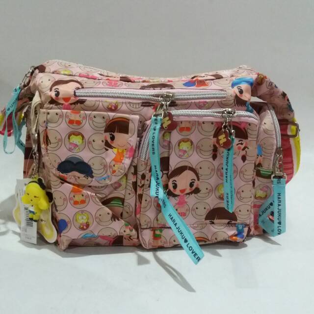 Tas Harajuku Slempang 1198 Lucu