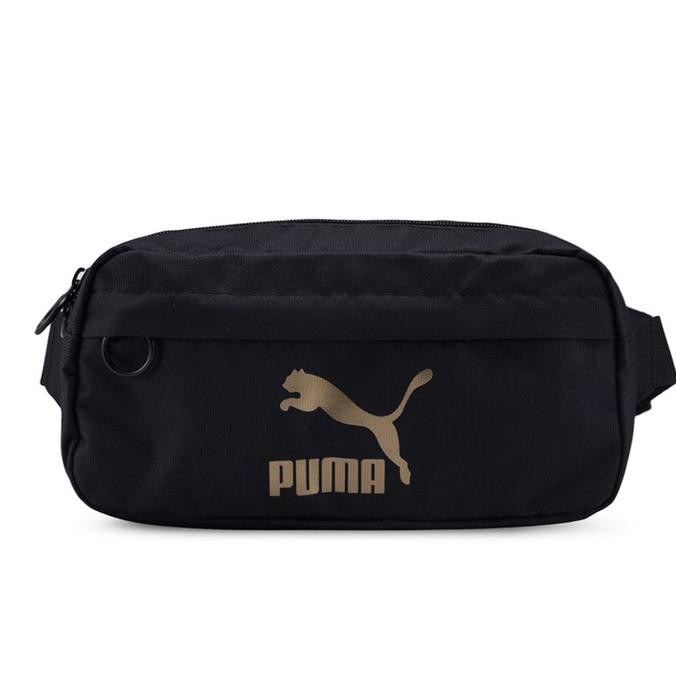 SUPPLIER WAISTBAG PRIA MURAH~ TAS PUMA ORIGINALS BUM BAG WAISTBAG WAISTPACK BLACK ORIGINAL ON SALE