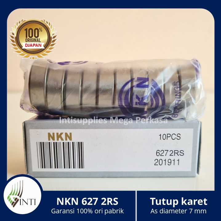 Bearing NKN 627 2RS - Pasti Original Laher