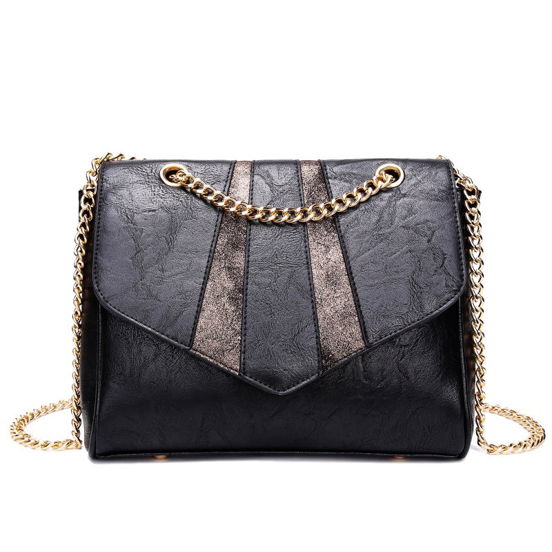 TAS TENTENG HITAM ELEGAN SELEMPANG KECIL WANITA SIMPLET HANDBAG KANTOR