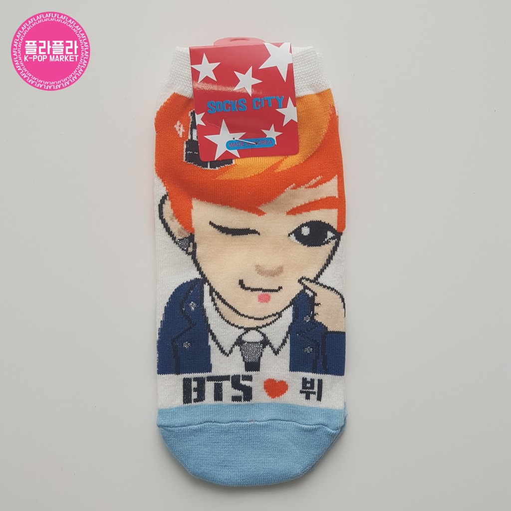 Kaos Kaki K-POP Pendek BTS
