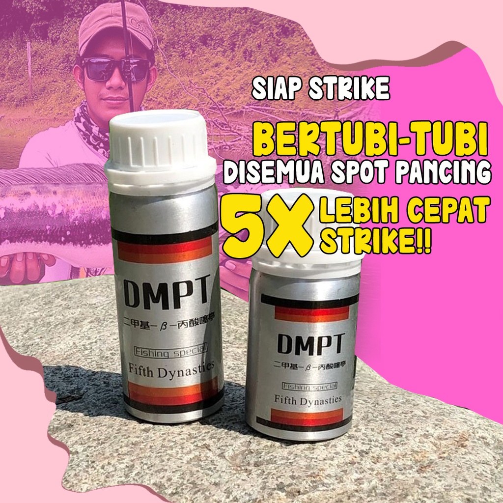 Original DMPT Stimulant Penarik Ikan Umpan Adiktif Umpan Pancing Bubuk Perangsang Ikan