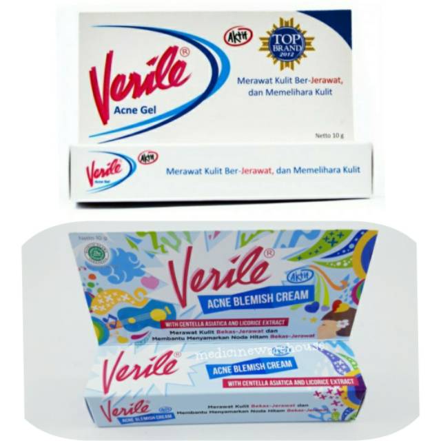 Verile acne gel&verile acne blemish cream 10g
