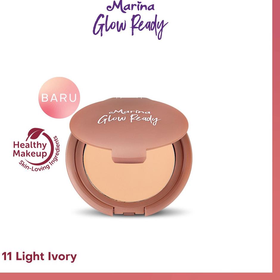 ✵ Marina Glow Ready Two Way Cake SPF 20 PA++ ➧