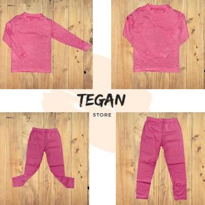Setelan Manset dan Legging Anak 1-10 Tahun Warna ( Pink ) Lengan Panjang Anak Perempuan dan Laki-Lak