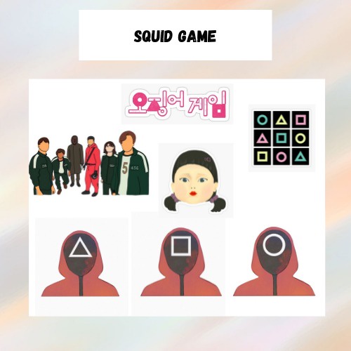 

SQUID GAME STICKER | sticker aesthetic squid game