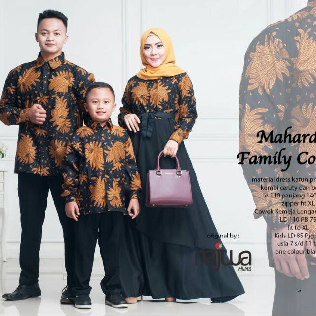 Batik Couple Ayah Dan Anak Laki Laki