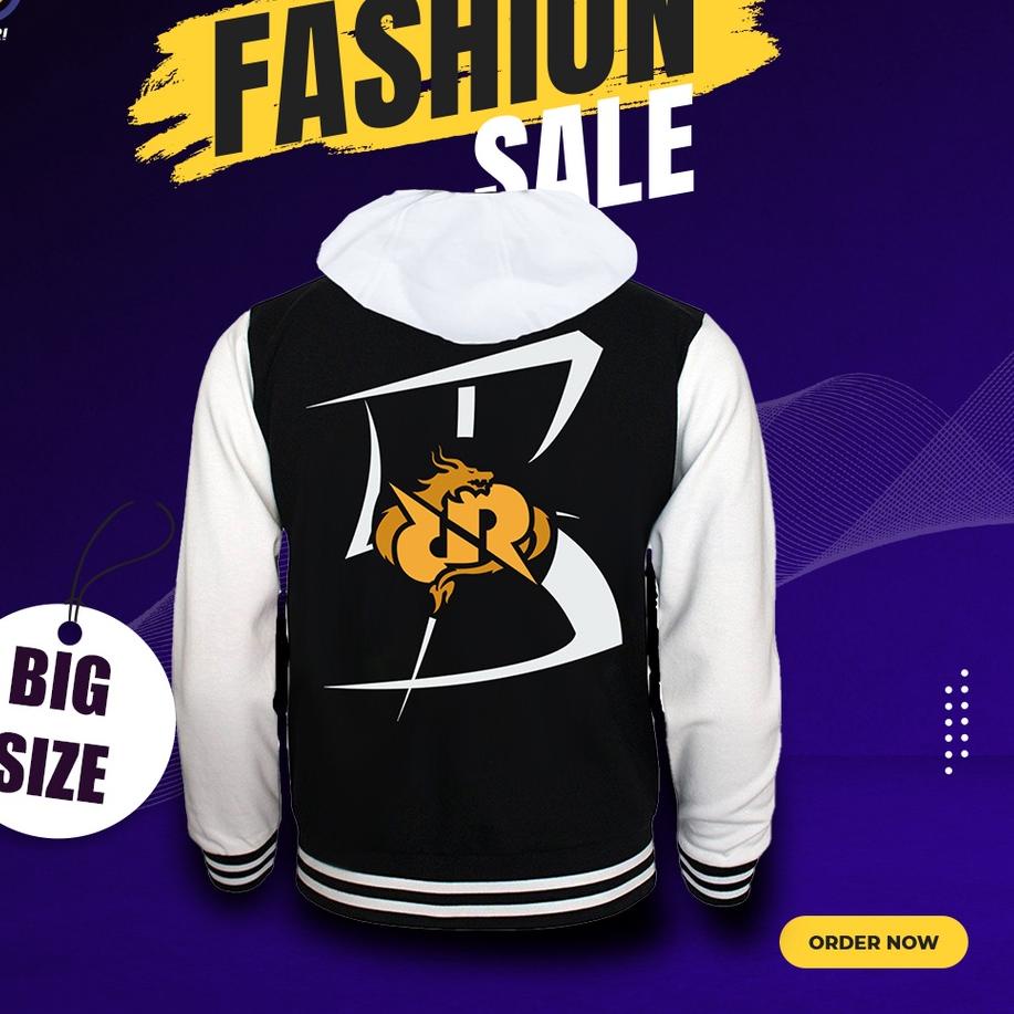 Bagus Banget.. JAKET RRQ HOSHI 2021 UKURAN S M L XL XXL XXXL 4XL 5XL TERBARU HOODIE MOBILE LEGEND OR