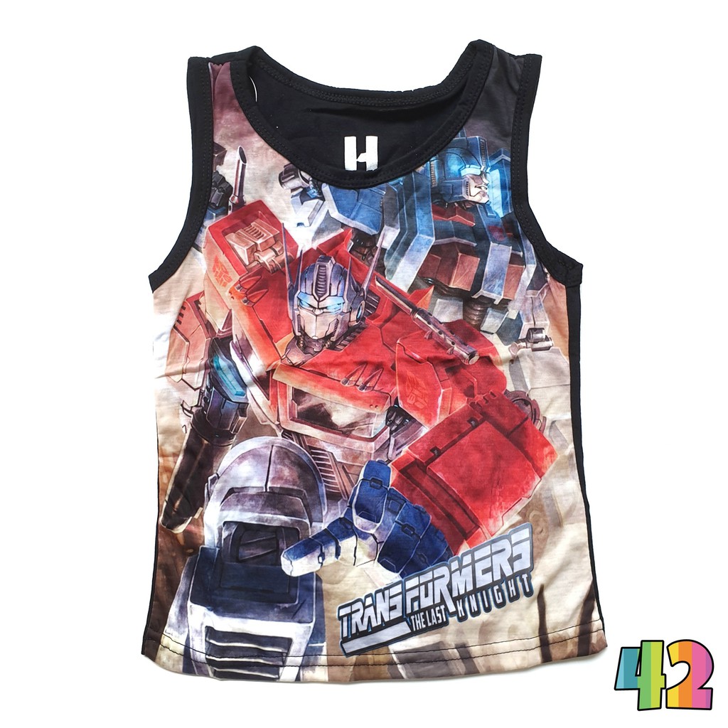 FURO Kaos Kutung Singlet Anak LakiLaki SUPERHEROES