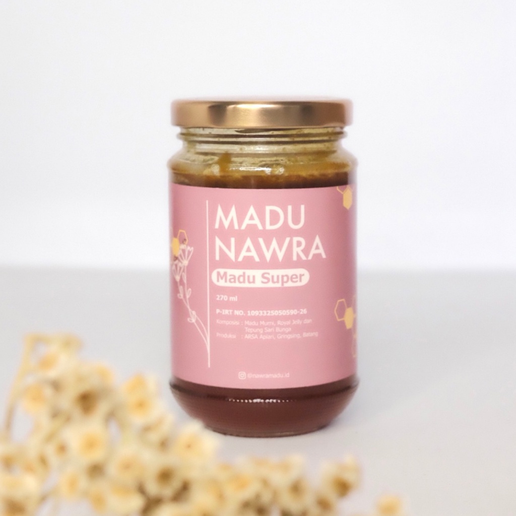 

Madu Nawra - Madu Super 270 ml Asli dan Murni - Best Seller
