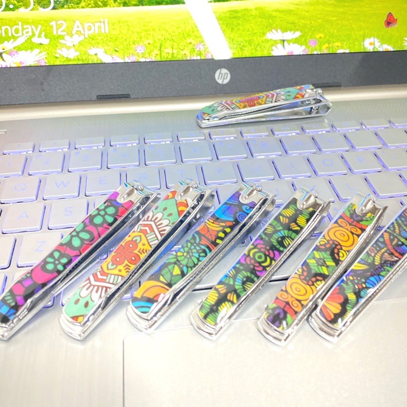 gunting kuku besar motif jepit kuku batik cantik